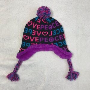 Girl Winter Beanie Size 7-14